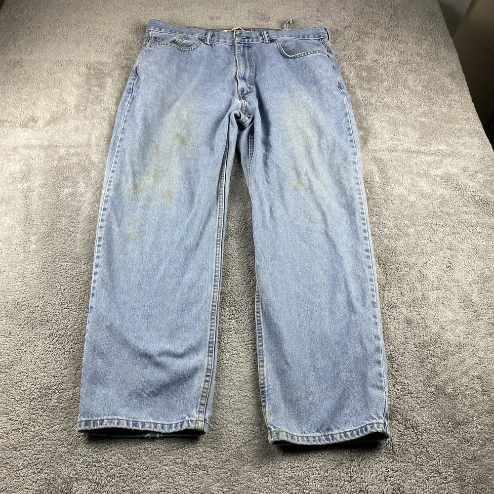 Levis 550 Relaxed Fit Jeans Mens 38x30 Blue Light Wash‎ High Rise